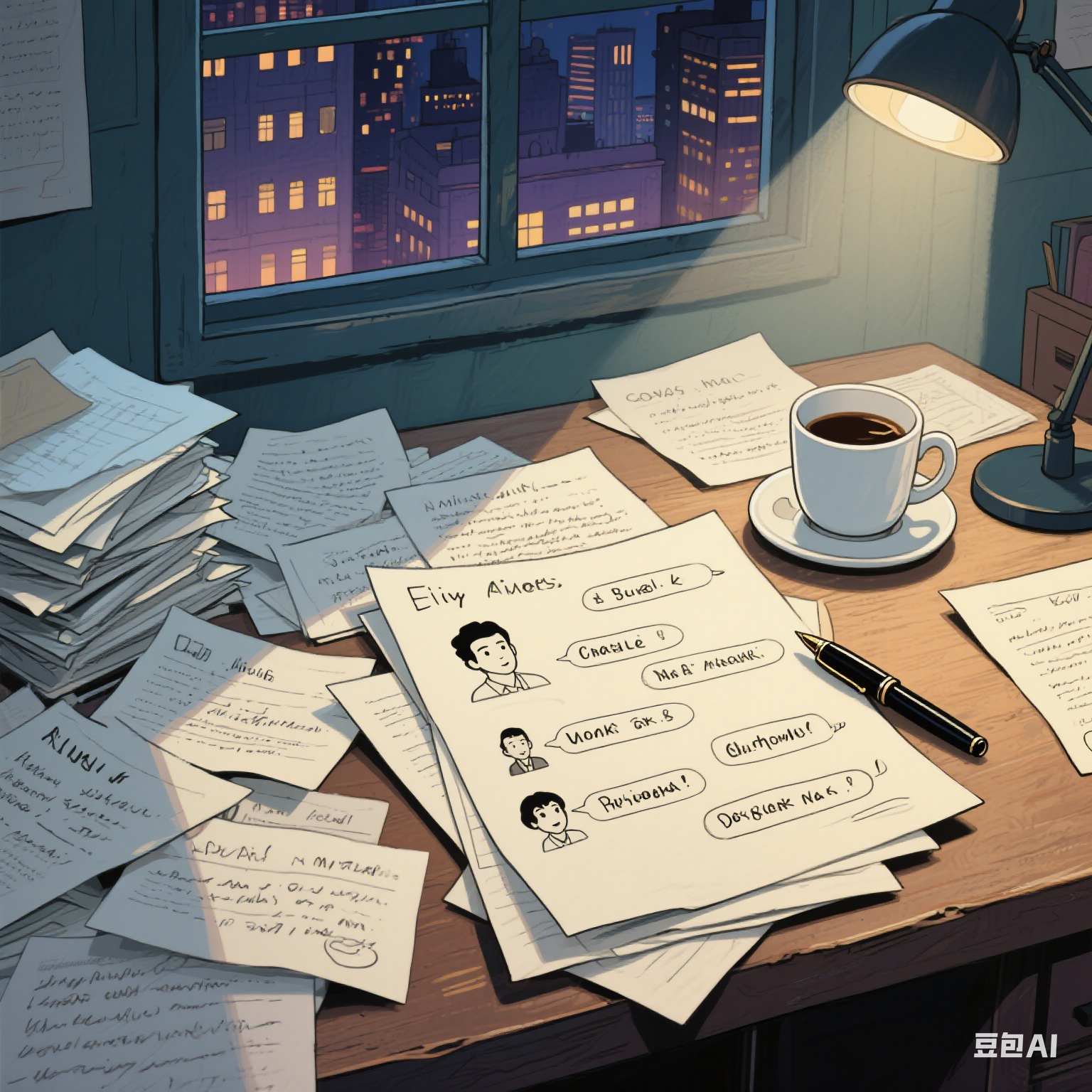 Icono de Escritura de Guiones